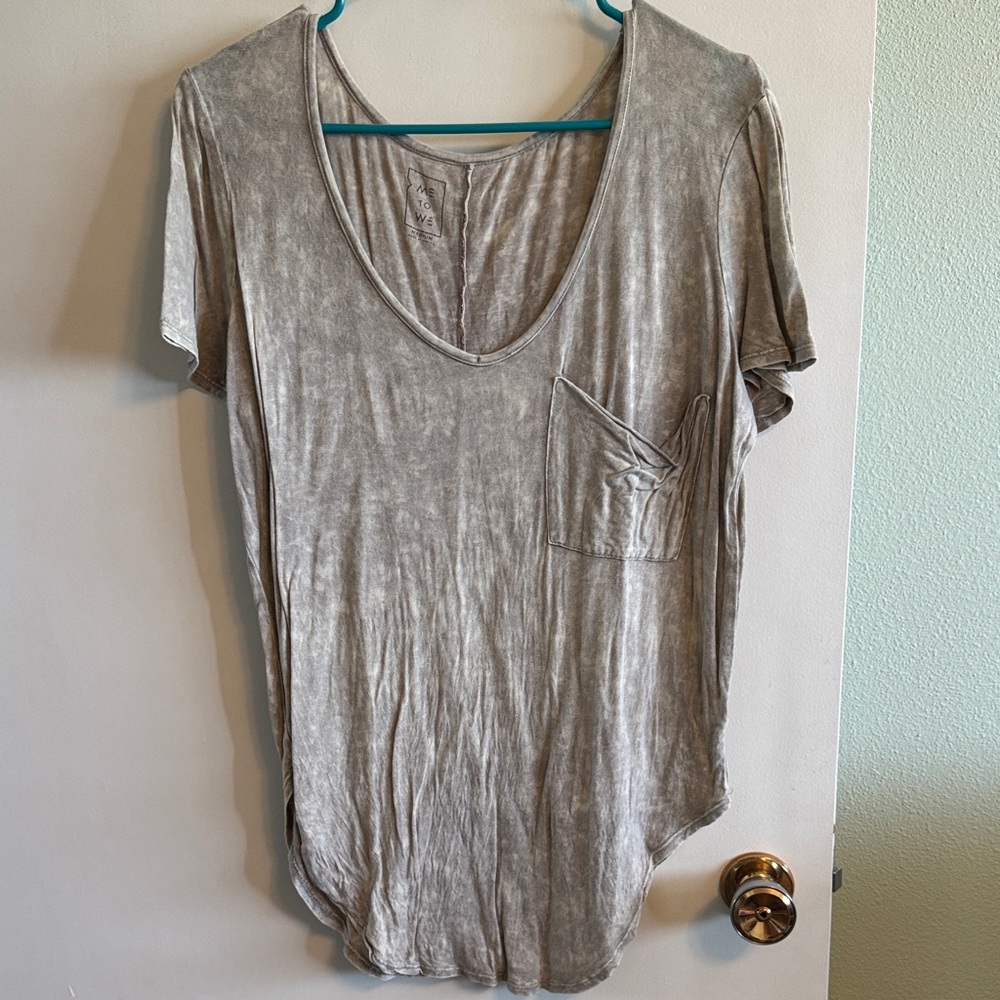 Gray Women's Top